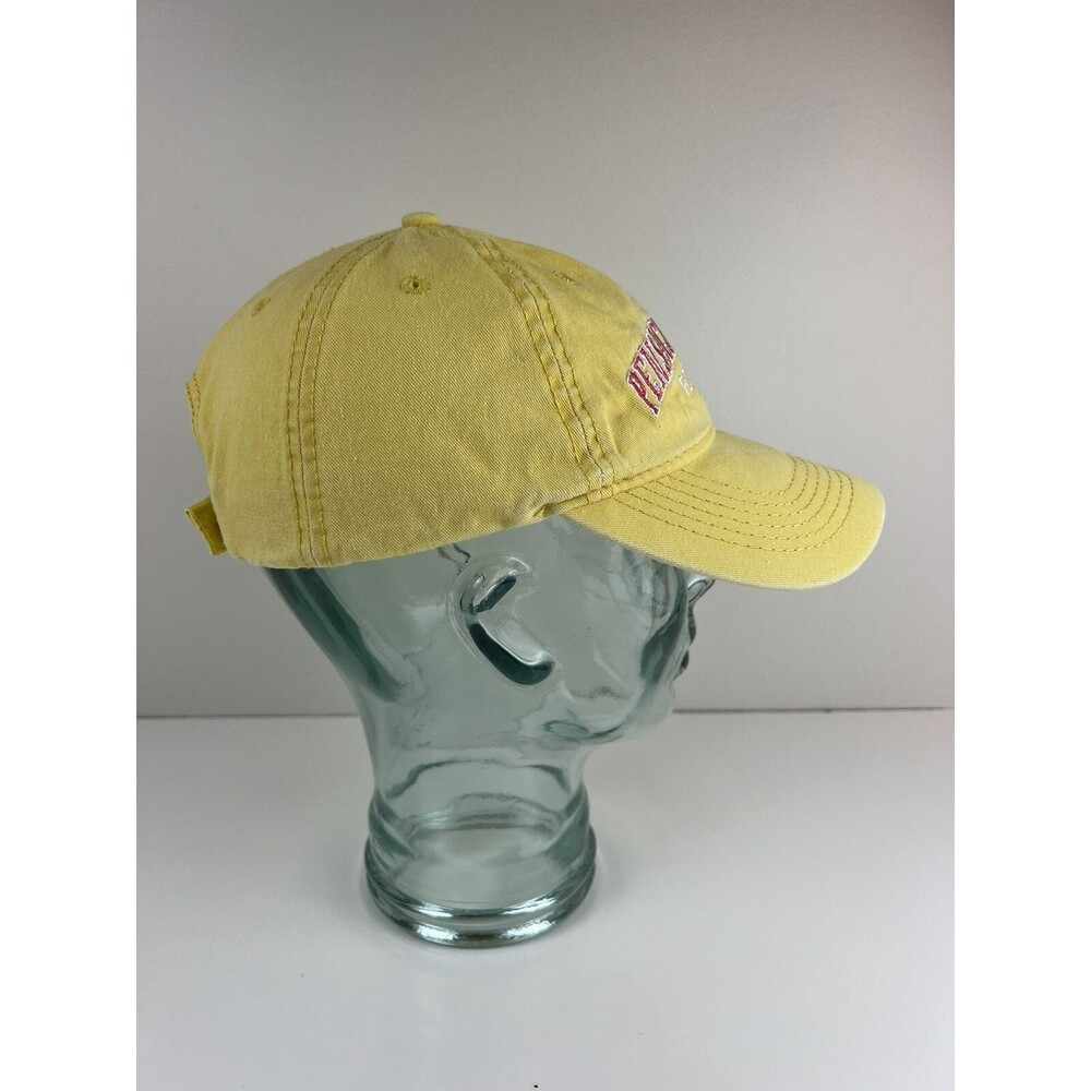 Pensacola Beach Florida Retro Baseball Hat Ball Cap Dad Collegiate Yellow & Pink - Picture 5 of 8